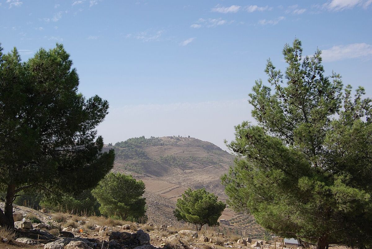 La vue depuis le mont Nébo