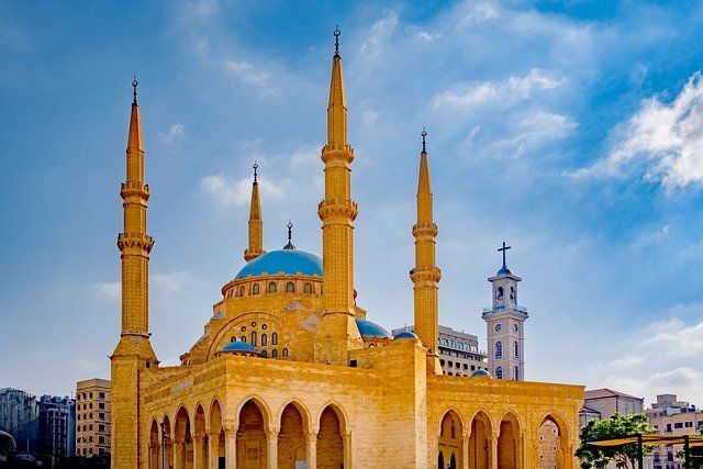The Mohammad Al-Amine Mosque in Beirut