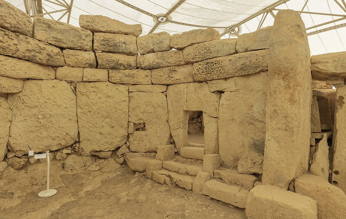 Les mégalithes d'Ħaġar Qim