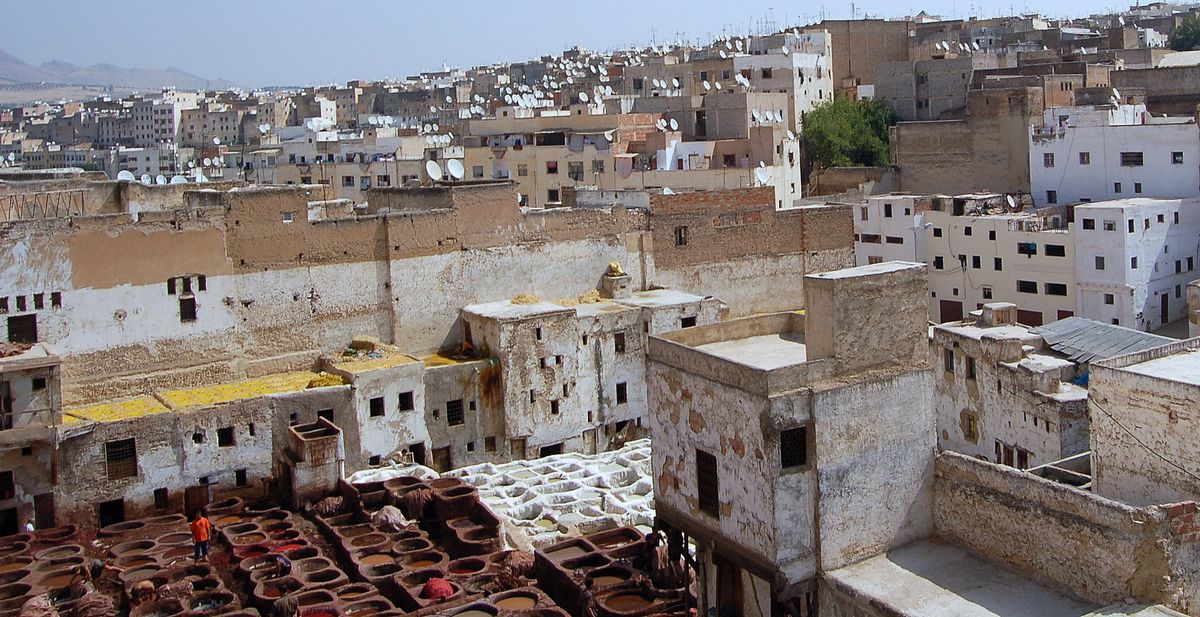 La médina de Fès et ses tanneries