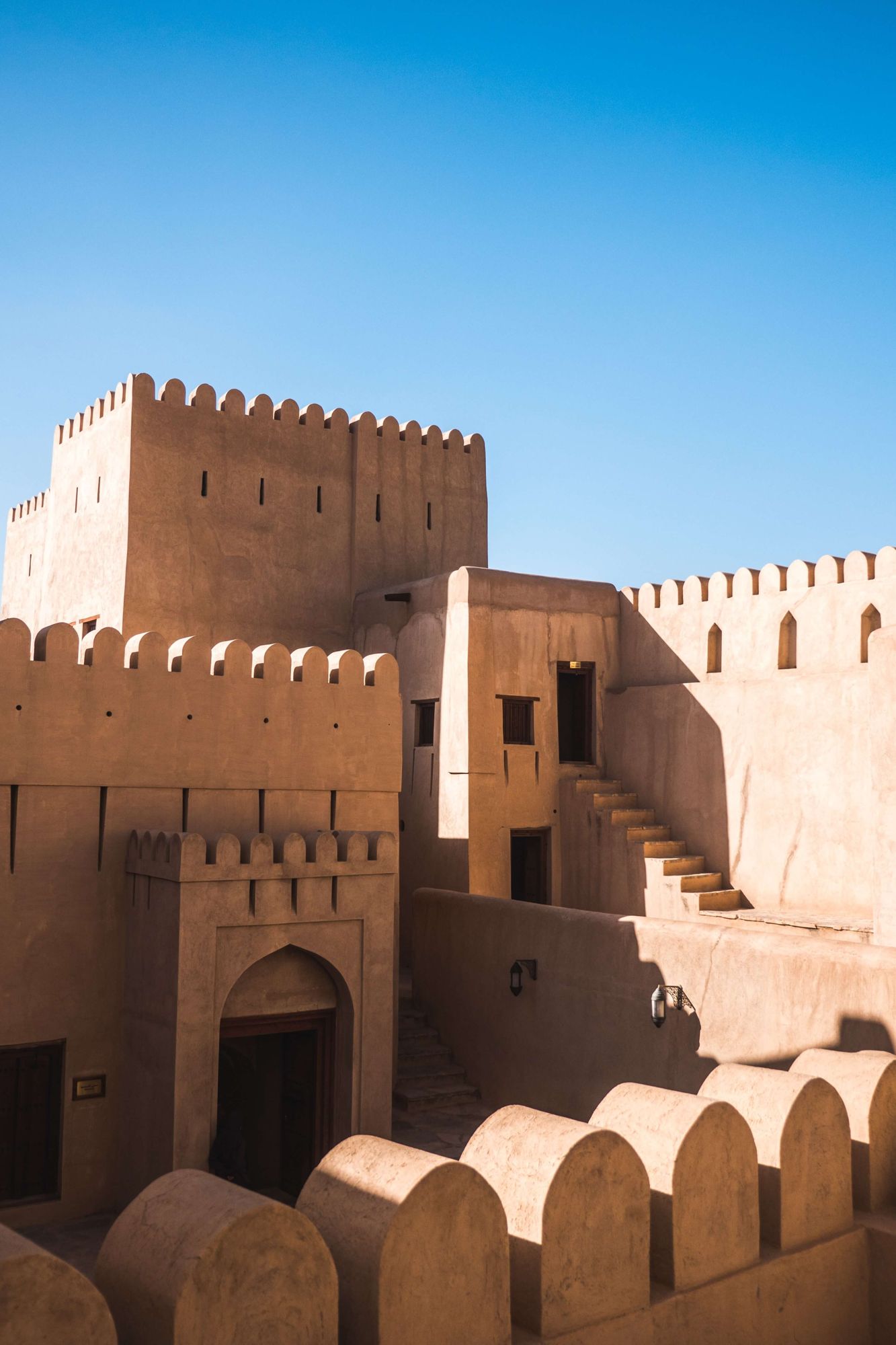 Tower of a mud-brick fort