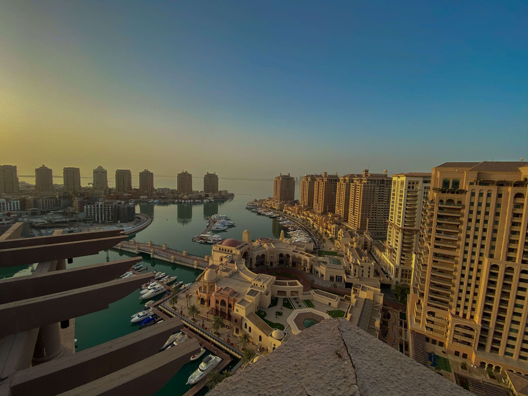The Pearl marina in Doha
