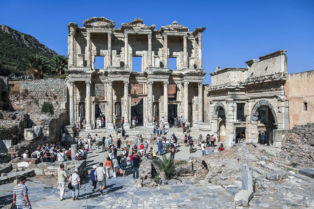 The Library of Celsus at Ephesus
